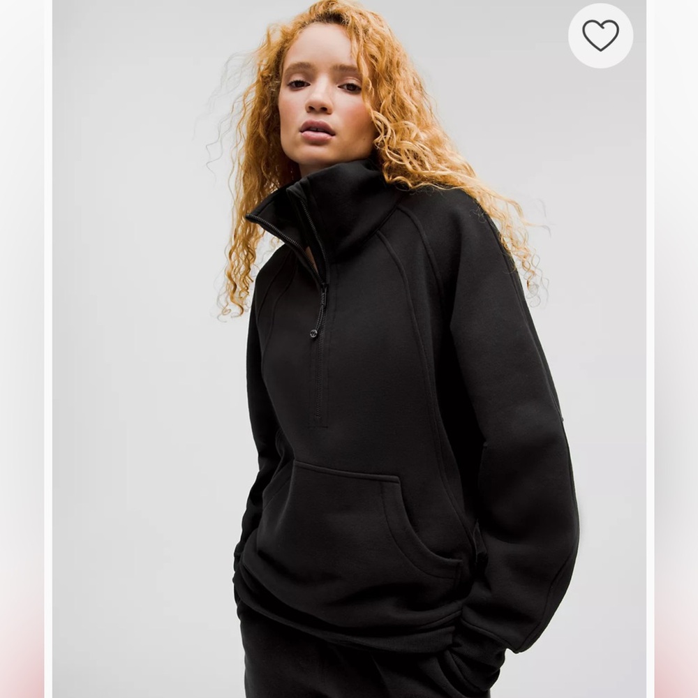lululemon athletica Black Sweatshirt